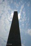 Silhouette of the Washington Monument